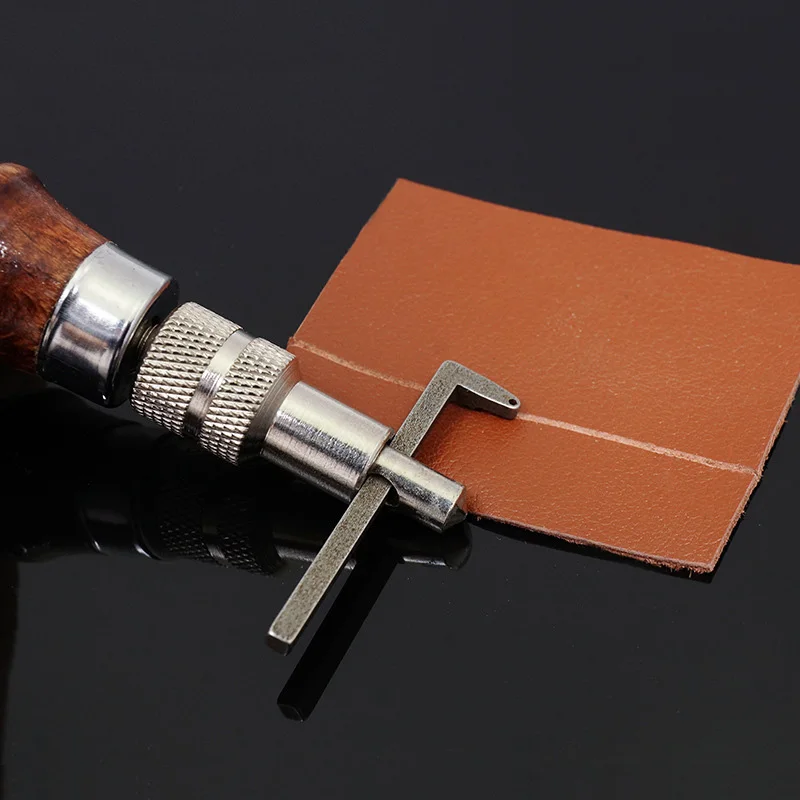 Leather Craft Trenching Tools Handbags Making Tool 1.0mm Groove Cutting Vegetable Tanned Leathercraft DIY Hand | Дом и сад