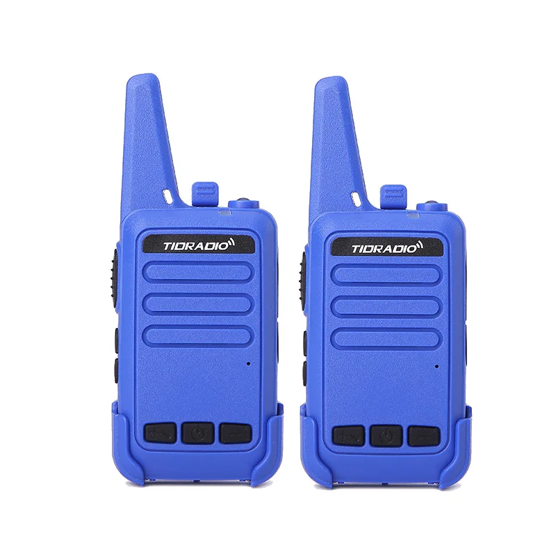 2 шт./компл. TIDRADIO мини иди и болтай Walkie Talkie “иди и TD-M9 UHF 400-480 МГц 16 CH Портативный CB радио приемопередатчик с серийным номером радиочастотной метки портативная приёмопередаточная радиоустановка - Цвет: Blue