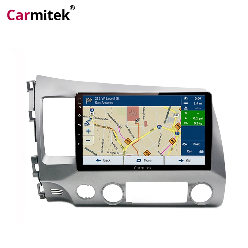 Двойной din Android автомобильный мультимедийный плеер gps Радио 2din для Honda Civic 2006 2007 2008 2009-2011 стерео навигация головное устройство