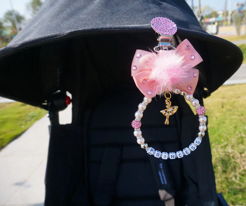 Персонализированная любое имя потрясающая розовая красивая детская коляска