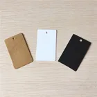 Картонная подвесная бирка, 5x3 см, 400 шт.лот