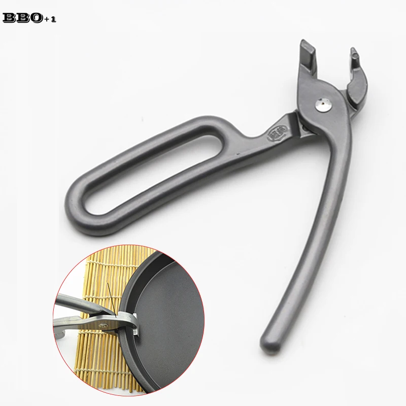 Зажим лотка для пиццы Алюминиевый зажим горшка с зацепленной глиняной кухонный