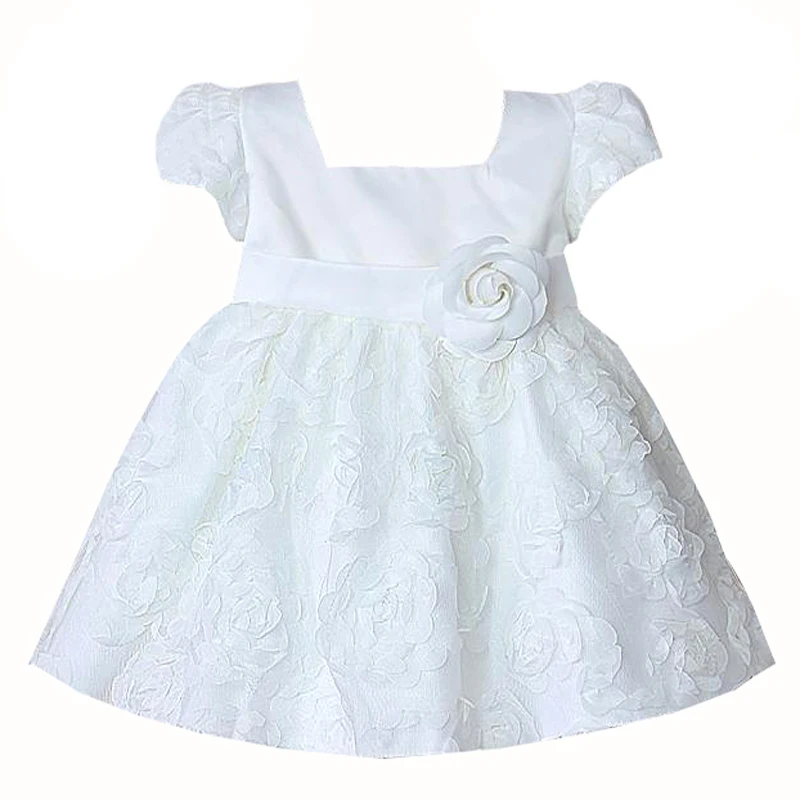 Летние платья для маленьких девочек милое праздничное платье с бантом и поясом