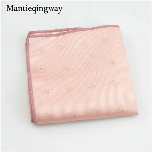 MYBZZ041OG Mantieqingway бренд череп черный Пейсли мужской платок полиэстер горошек полотенце для сундуков модные карманные квадраты галстук ручной работы - Цвет: MYBZZ041OG