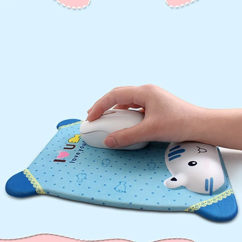 205*250mm Cartoon Silicone Soft Laptop Mouse Pad Wrist Cushion, Durable, Comfortable And Soft Mouse Pad