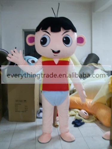New arrival 2014 Adult cartoon lovely little baby mascot costume fancy dress party adult size | Тематическая одежда и