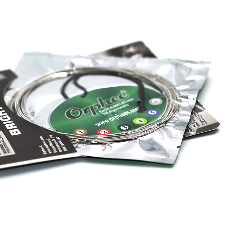 Новые профессиональные Струны для гитары Orphee серии QE никелевые литые