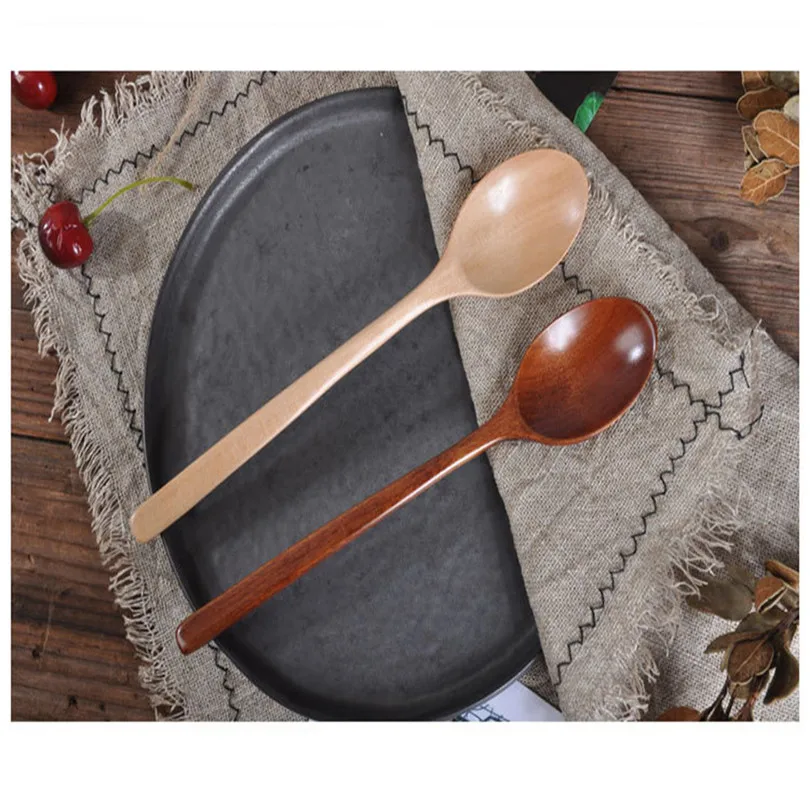 Hello Kitty кухонная рисовая ложка Arroz набор деревянных ложек вилка Бамбуковая утварь