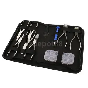 Набор инструментов для ремонта оптических очков, прецизионные многофункциональные отвертки, плоскогубцы, носовые упоры