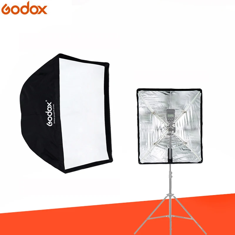 Godox 60x60 см Speedlight складной зонт софтбокс Riflettore для студийная лампа