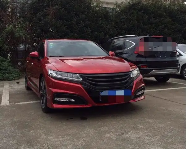Решетка радиатора из углеродного волокна подходит для Honda Accord евро Spirior 2016 2017