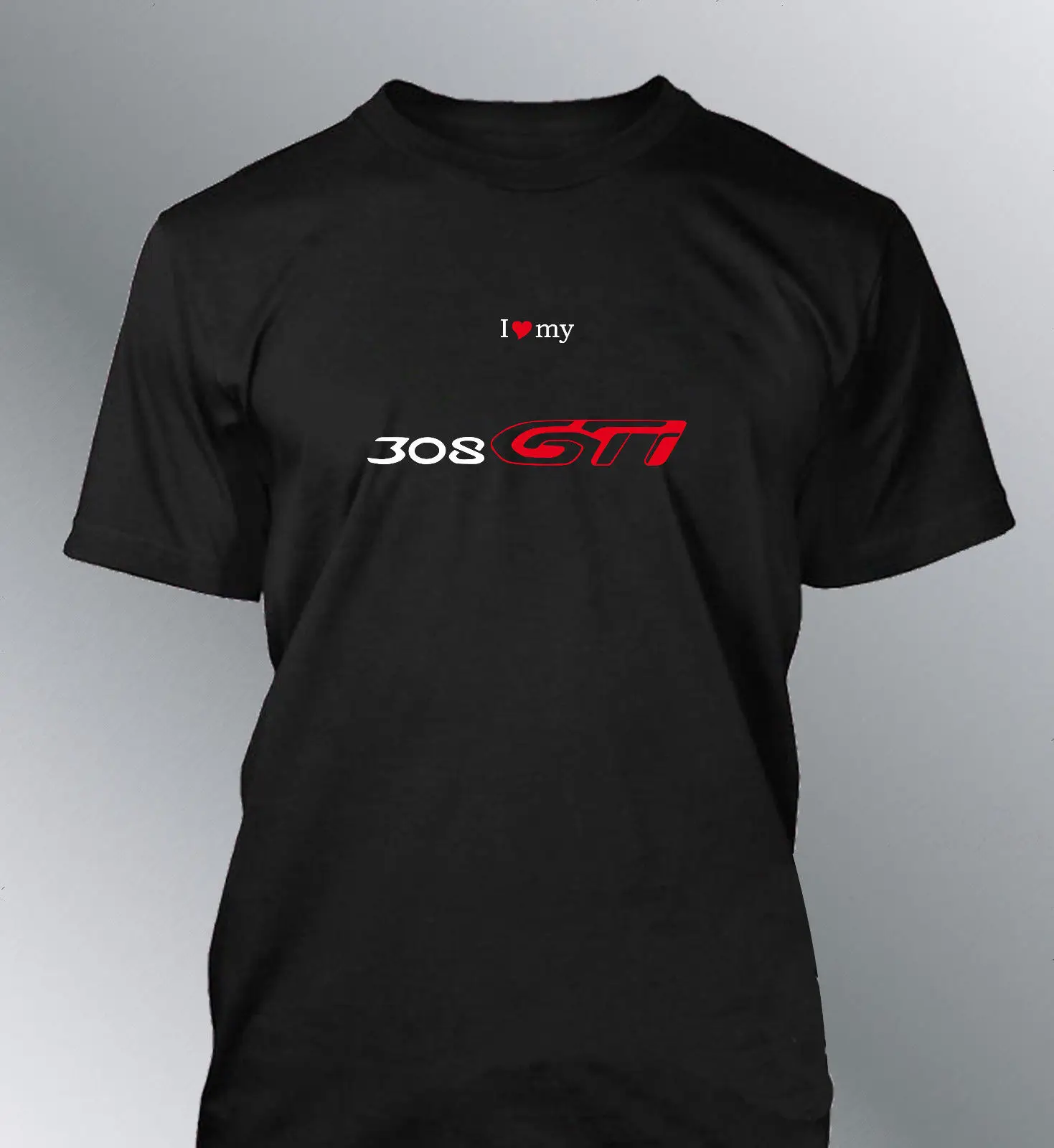 

Футболка Персонализированная 308 GTI S M L XL XXL homme футболка