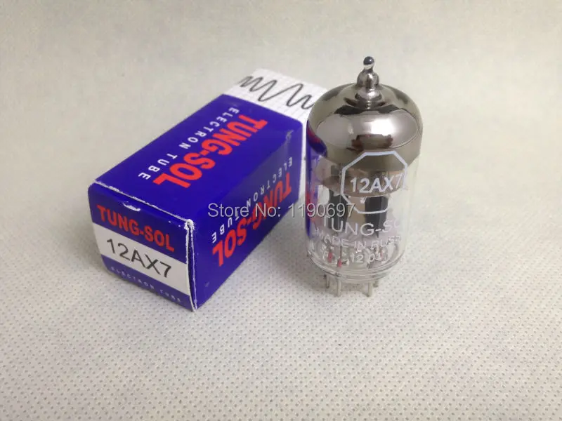 Вакуумная трубка TUNG SOL 12AX7 замена для России ECC83 ECC803 6N4 ECC803S 9 контактов Электронная