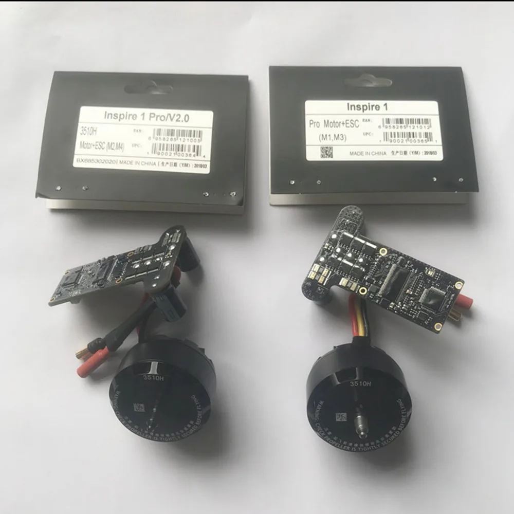 Запчасти MASiKEN для DJI Inspire 1 PRO V2.0 бесщеточный двигатель CW CCW 3510H с платой ESC дрона |