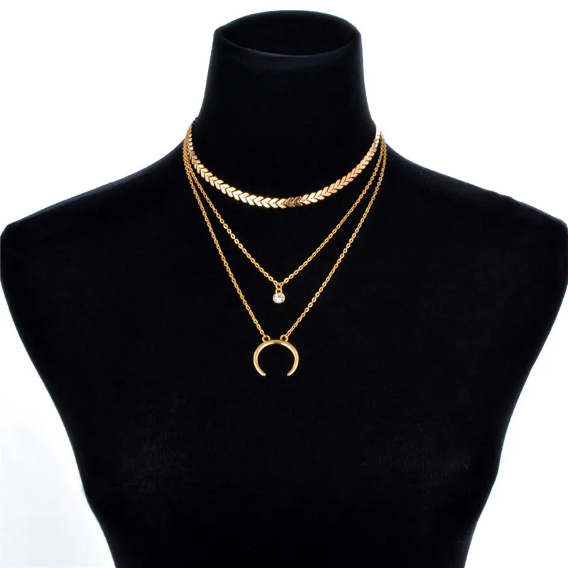 Модные золотые цветной многослойный колье с кисточками из монет лассо бар бусы