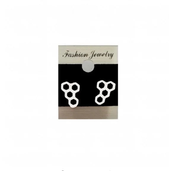 Женские серьги пусеты DIANSHANGKAITUOZHE с шестигранной застежкой|cute gold earrings|stud earringsstud