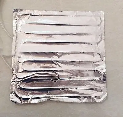 300x300 мм 220 В алюминиевая фольга нагреватель для холодильника дренажный