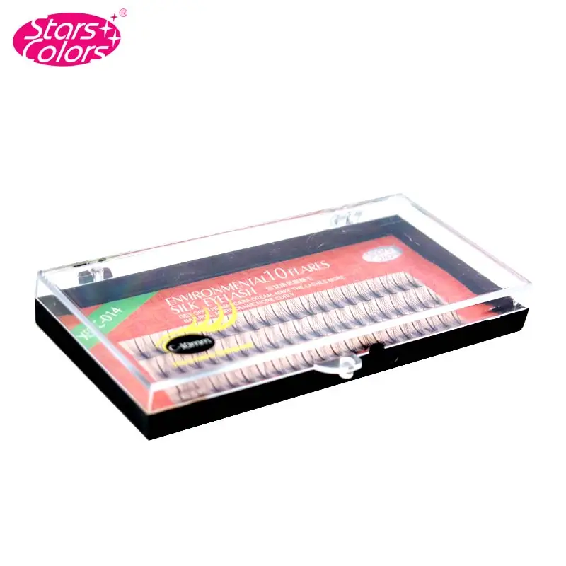Высококачественные накладные ресницы Starscolors C Curl из искусственного шелка 8 12 мм 10D