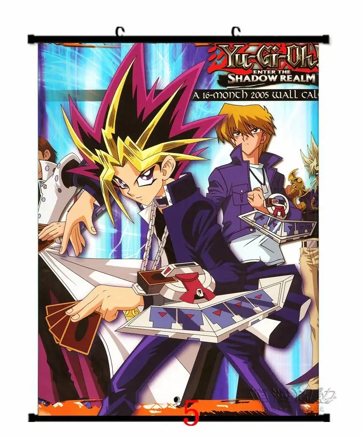 Японские декоративные аниме игры Yu Gi Oh! Постер настенный для украшения дома
