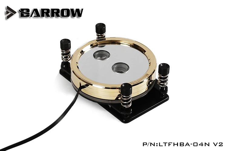 Barrow LTFHBA 04N V2 позолоченный RGB LRC2.0 блок водяного охлаждения процессора для AMD AM2 AM3