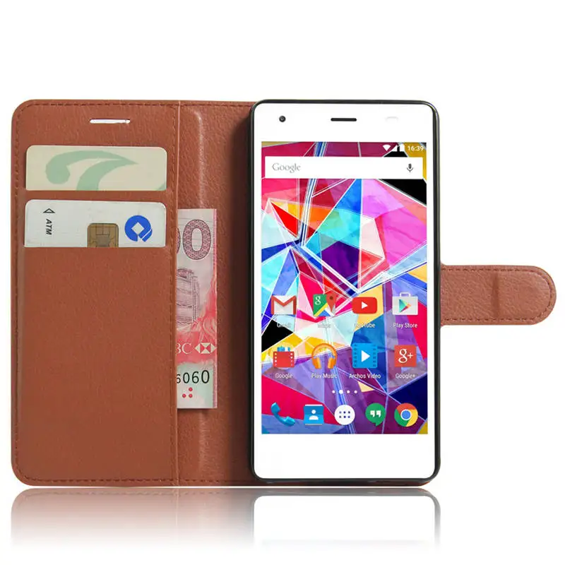 Чехол Cyboris для Archos Diamond S 5 0 дюйма чехол с откидной крышкой из искусственной кожи
