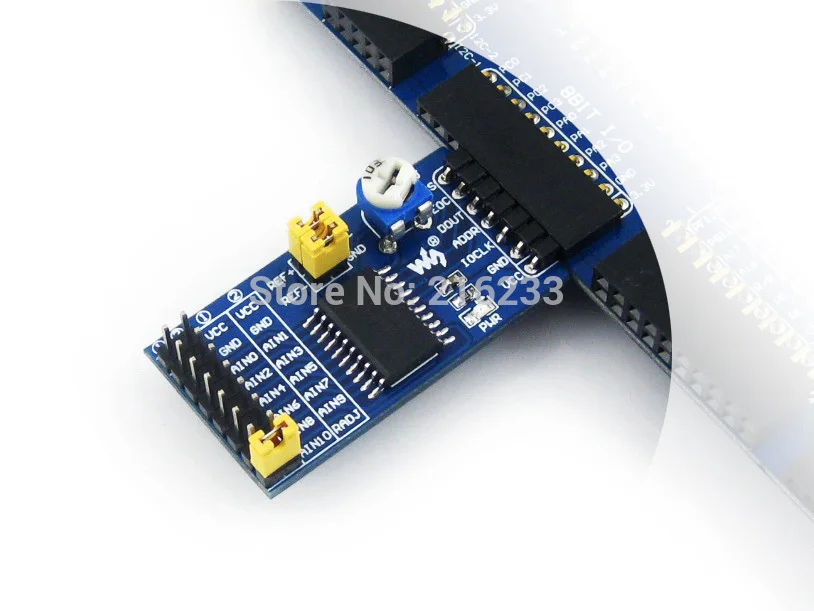 

TLC1543 ADC Board 10 Bit Analog-to-digital Converter with Serial Port 38K SPS