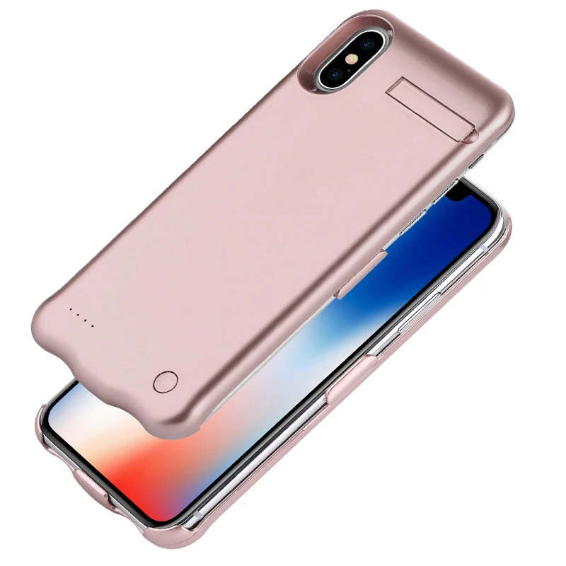 5200 мАч большой емкости чехол для зарядки аккумулятора телефона iPhone X внешний
