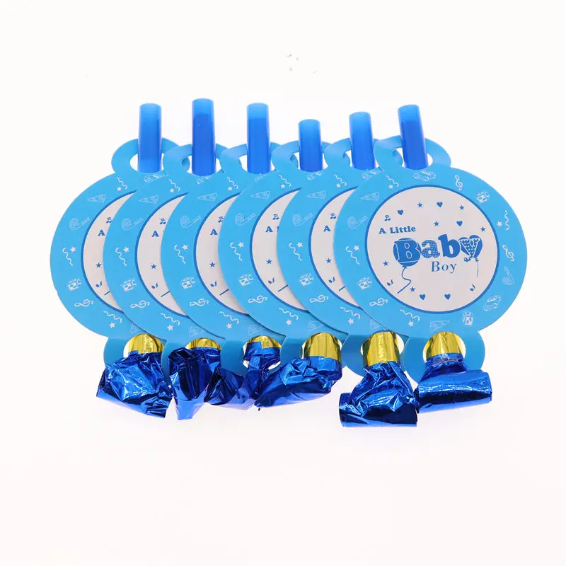Blowout 6pcs Новые синие украшения для дня рождения для маленьких мальчиков, Детская вилка, салфетка под тарелку кружку, принадлежности для детского душа, вечерние одноразовые столовые приборы - Цвет: Blowout 6pcs