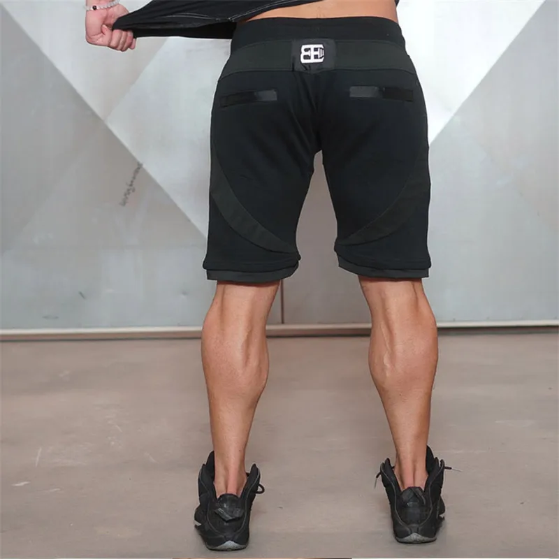 Мужские шорты Для мужчин короткие брюки 2018 Повседневное до середины икры Длина