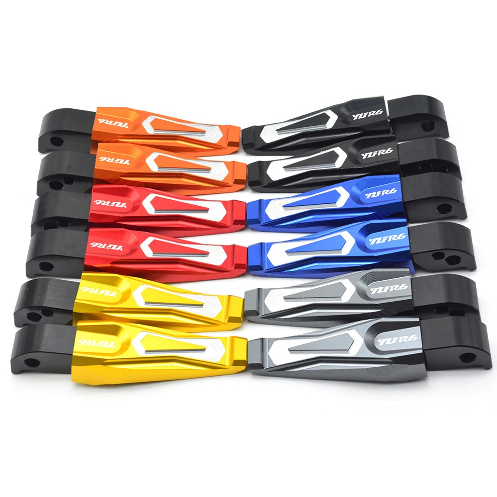 Горячий Мотоцикл CNC Алюминиевый задний Passanger Foot Peg для Yamaha YZFR6 YZF R6 YZF-R6 1999-2008 2003 2004 2005