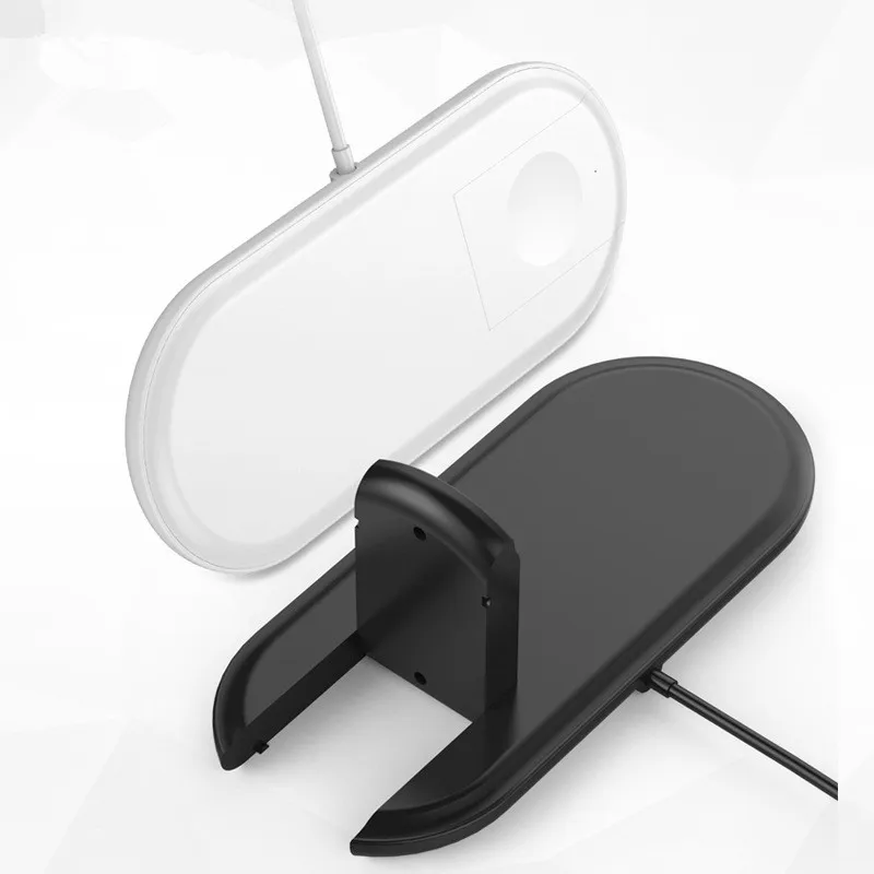 Qi Wireless Fast Charger for Apple Watch 12 3 iPhone X 8 Plus Samsung Charging USB Pad Dock Phone Adapter | Мобильные телефоны и