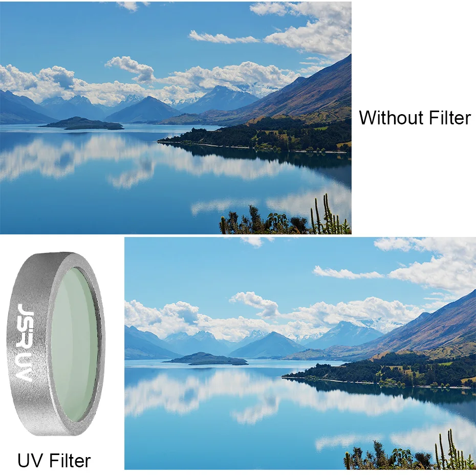 UV Polar ND4 ND8 ND16 ND32 фильтр для дрона камеры Parrot Anafi поляризационный карданный
