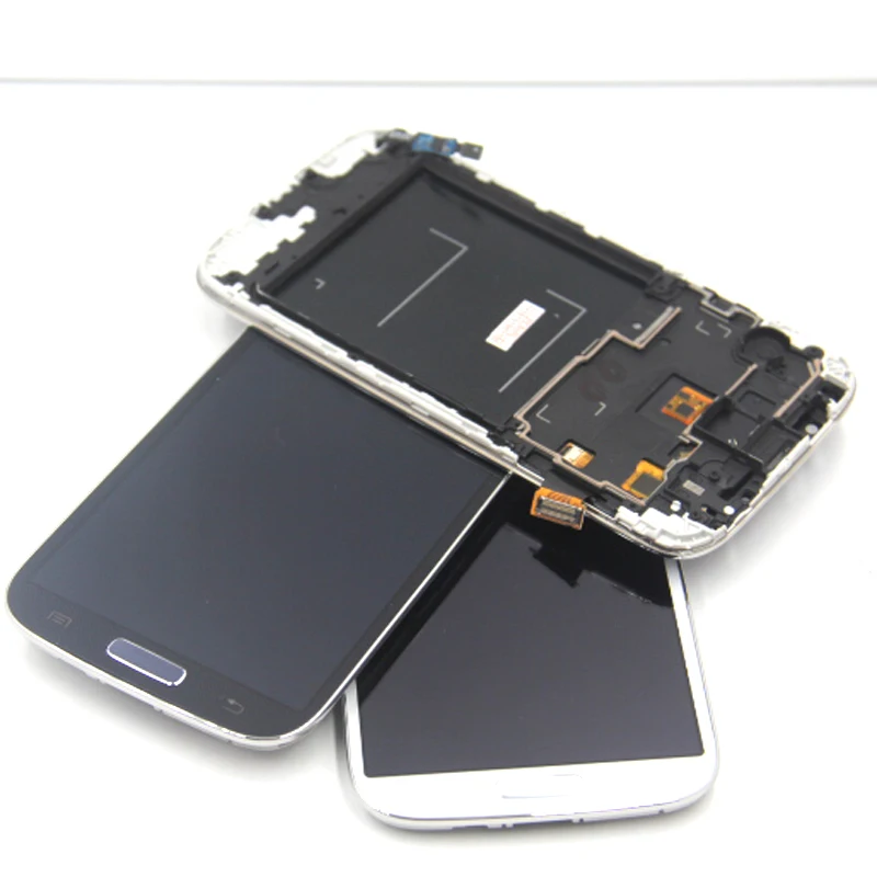 ЖК-экран для SAMSUNG Galaxy S4 ЖК-дисплей I9500 i9505 сенсорный экран дисплей с рамкой замена