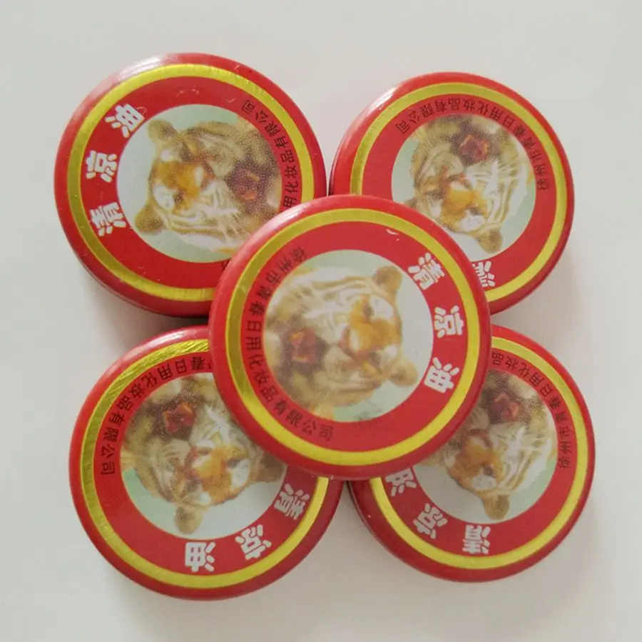

50 pcs/lot Factory direct Balm Tiger Head refreshing essential oil mosquito elimination balsamo tiger