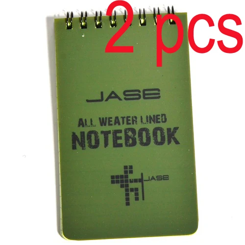 Тактическая записная книжка 2 шт. Всепогодная водонепроницаемая под дождем|notebook