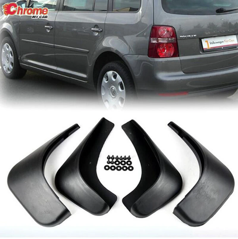 Брызговики передние и задние для Volkswagen Touran Caddy 2004 2010 2009 2008 2007 2006 2005|Грязезащита| |