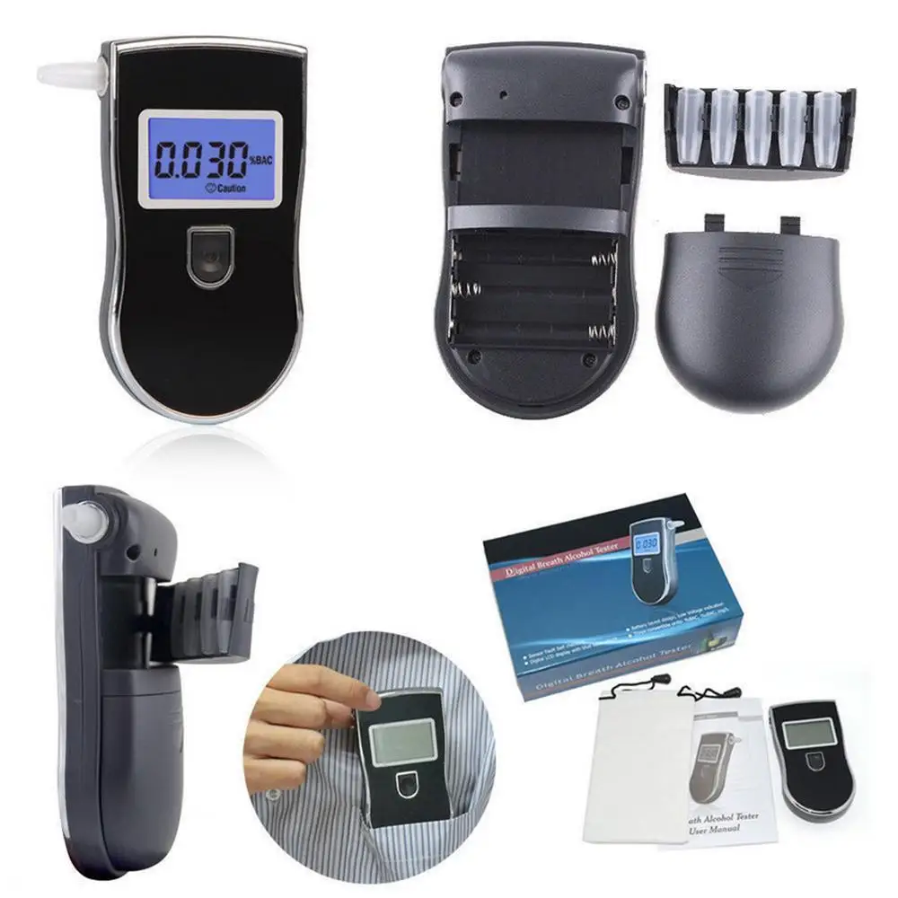 Alkoholtester Алкотестер детектор AT818 портативный профессиональный Алкотестеры