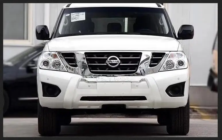 Для Nissan Patrol Y62 2012 2018 передний и задний бампер диффузор бамперы защита для губ