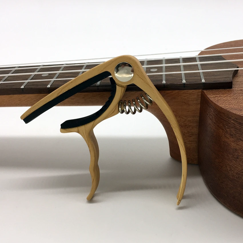 JDR аксессуары для гитары kulele народная Гибкая передача Регулировка шаг Персонализированный Деревянный узор зерна цинковый сплав Материал