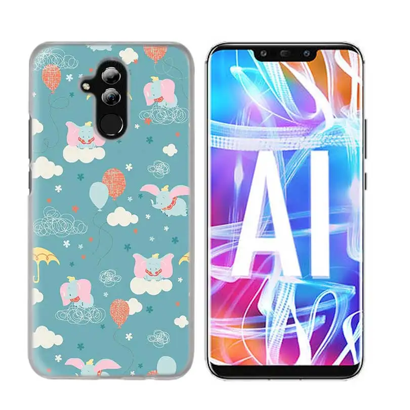 Анимация Дамбо чехол для huawei Honor P30 P20 Коврики 20 10 Y5 Y6 Y7 премьер 8A 8 S P Smart Пульс наслаждаться 9 s Lite Pro Fundas - Цвет: 05
