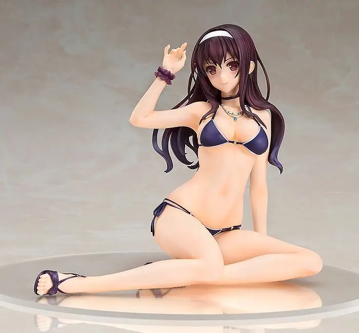 

Anime Sexy Figure Saenai Heroine No Sodate-kata Kasumigaoka Utaha PVC Action Figures Collectible Model Toy Doll 15cm