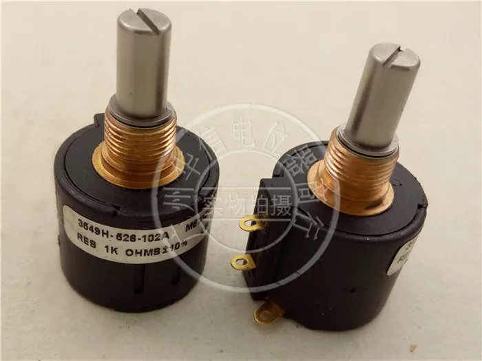 Мексика 3549H 526 102A LIN 1K 10 turn многоповоротный проводной потенциометр|ЖК-экраны и