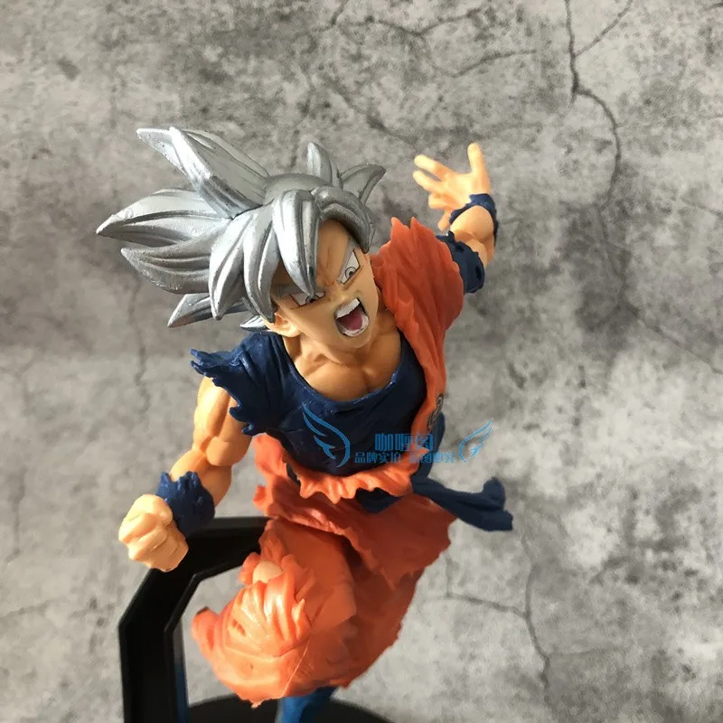 Son Goku Gokou Silver Hair Comic Anime Dragon Ball Super Heroes Chouzetsu Gikou Ultra Instinct Vol.4 Banpresto Figure Model |