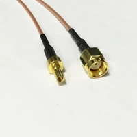 new wireless modem wire rp sma male plug switch crc9 male plug connector rg178 cable 15cm 6 wholesale fast ship