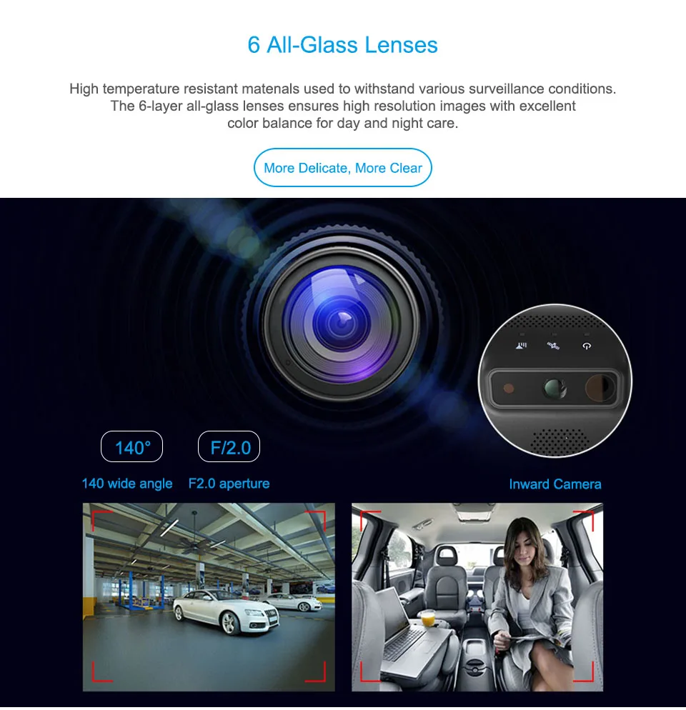 Недавно JC200 EdgeCam Pro 3g dvr автомобиля тире камра камера с HD 1080 P двойной камера, gps-трекер удаленного мониторинга Live Streaming