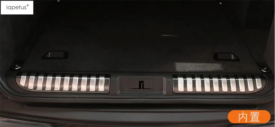Lapetus аксессуары для RANGE ROVER Sport накладка на задний бампер Накладка на порог багажника защитная накладка