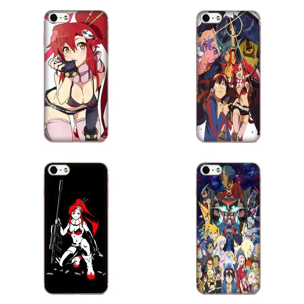 Tengen Toppa Gurren Lagann для Xiaomi Redmi Mi Note 7 8 9 SE Pro Lite Go Play Мягкий Силиконовый ТПУ Прозрачный