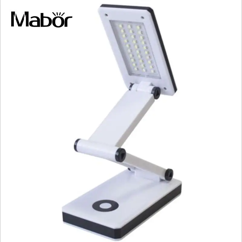 30 LED SMD Портативная Складная перезаряжаемая настольная лампа для чтения 4AAA/USB |