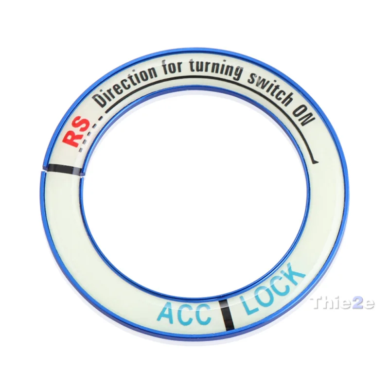 Светящееся кольцо для ключей зажигания автомобиля стикер Forester Outback Xv Honda Crv KIA Sportage