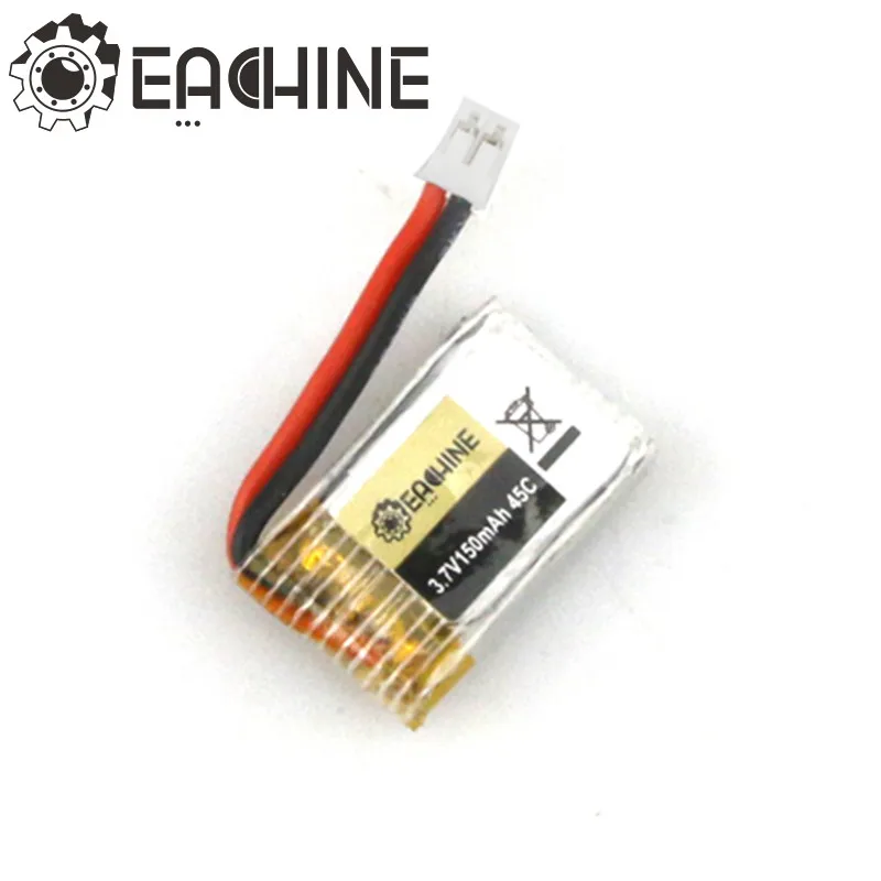 3 7 V 150mah 45C Улучшенная литий-полимерная батарея для Eachine E010 E010C RC Мини Дрон